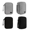 Portable Hard Disk Storage Bag Single/Double Layer Hard Drive Organizer Case Protective Sleeve for Phone Power Bank