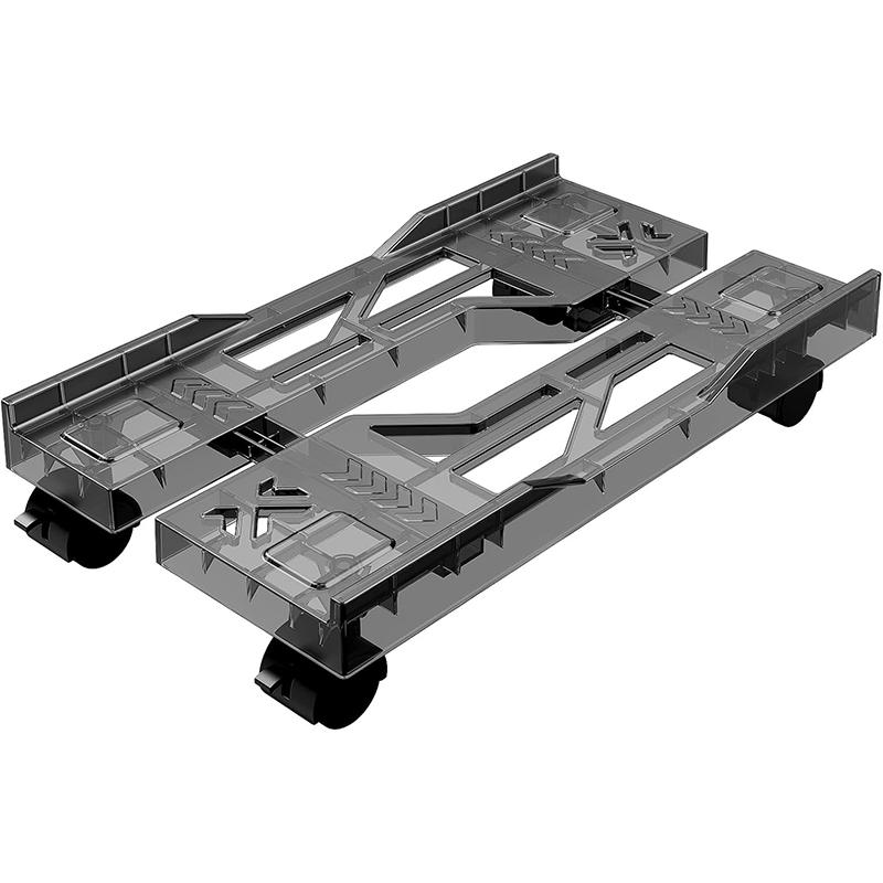 

Adjustable PC Stand Mobile CPU Stand Under Desk PC Tower Stand,PC Floor Stand Fits Most PC Under Desk Desktop Tower Stand темно-сірий колір