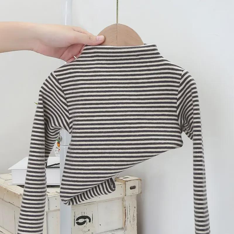 2023 Trendy Long-Sleeve T-Shirt for Kids: Boys' & Girls' Fashionable Innerwear