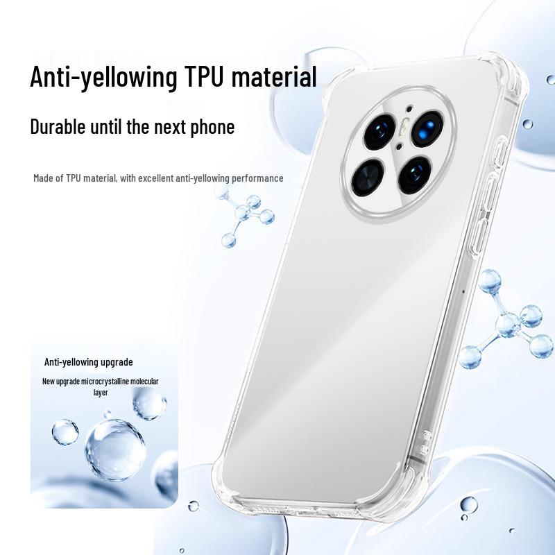 Compatible Huawei Mate70/Mate70 Pro/RS/Pro+ Airbag Transparent Phone Case