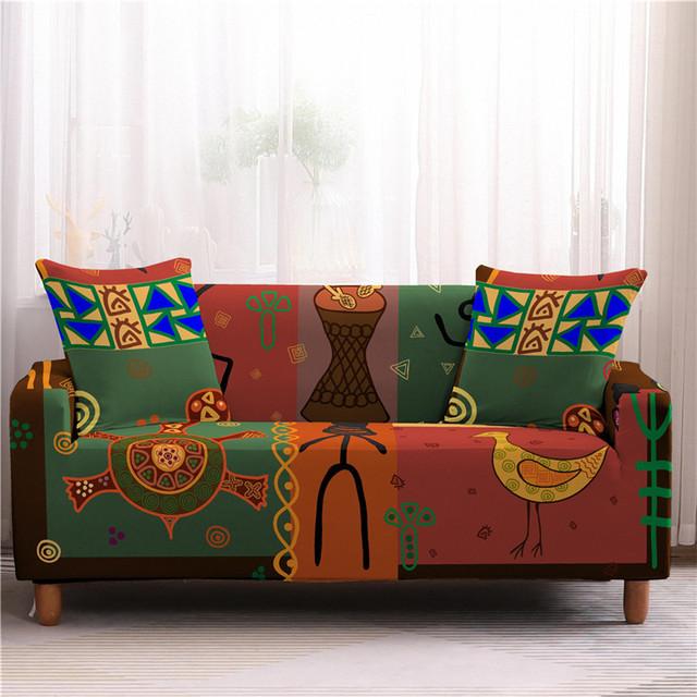 

Vinatge чехол для дивана с 3d принтом «все включено», антигрязный чехол для дивана, 3-местные чехлы для диванов, защита для мебели, украшение дома 2 seater 145-185cm