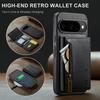 DG.MING M5 Series For Google Pixel 10/10 Pro Case Detachable Magnetic Leather Phone Cover with Card Slots