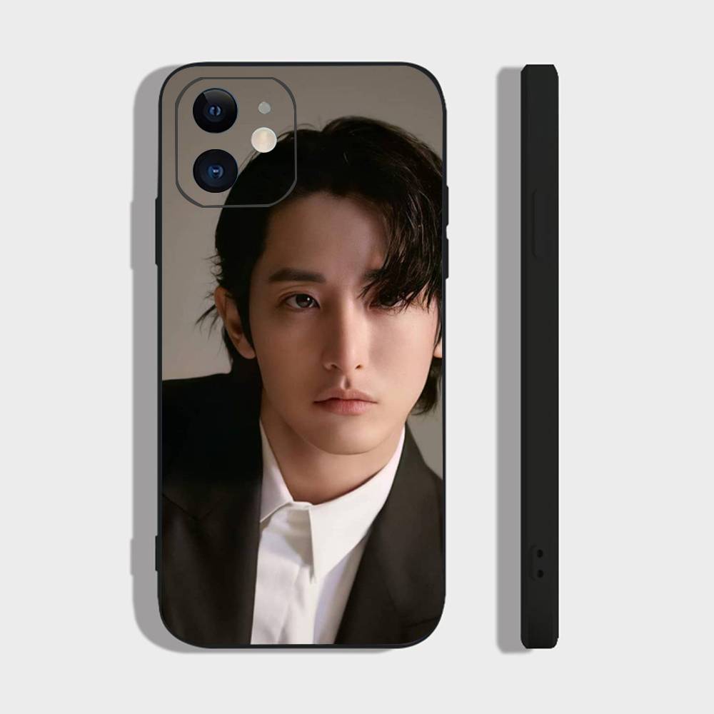 Korean Celebrity Lee Soo Hyuk Phone Case For IPhone 17 Air 16 15 14 13 Pro Max 11 12 Black Silicone Cover