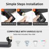 GU10 Spotlight Led Track Light Fixture 110V 220V Ceiling Lamp Led Chandelier Lighting for Living Room Decor Led Spot Lights