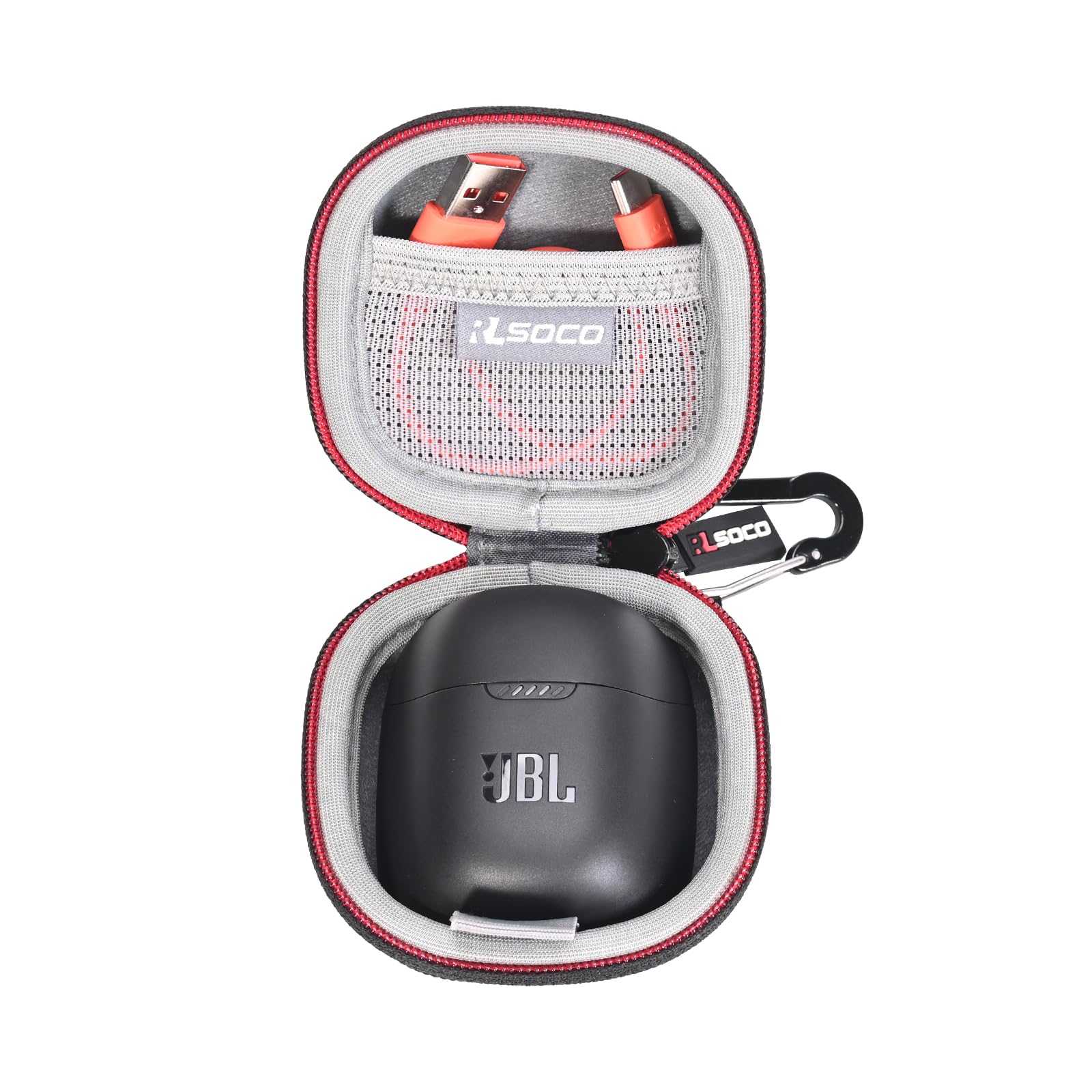 RLSOCO Storage Case for Quantum Stream Wireless Clip-On and USB Type-C Condenser Microphone Case Only