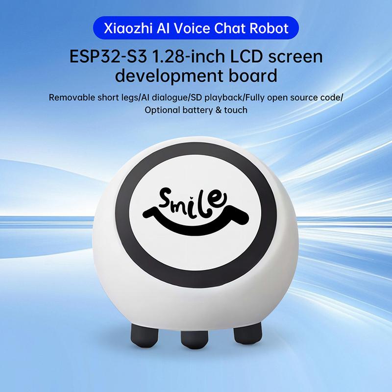 ESP32-S3 Voice Module With 1.28Inch Display Screen Xiaozhi AI Deepseek Artificial Intelligence Voice Robot Development Board