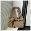 A Design With A Niche Bow Unique Fashionable And Stylish Largecapacity Singleshoulder Underarm Tote Bag