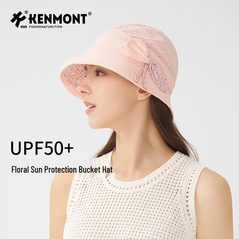 Kenmont Women s Floral Butterfly Bow Bucket Hat 57.5cm