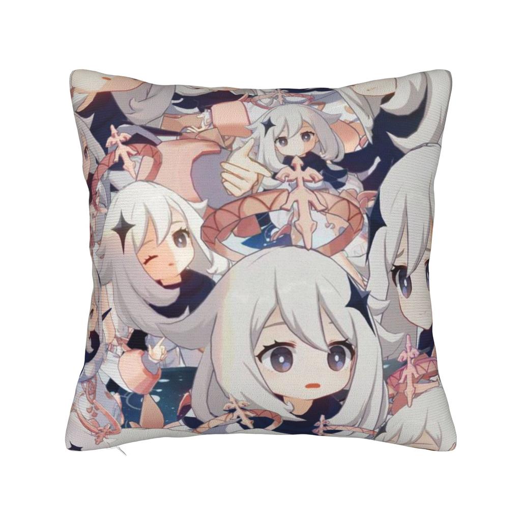 Genshin Impact Game Pillow Covers Stuff Printing Cushion Cover Gift  Pillow Case Cover Sofa Multiple Sizes