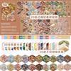 Miniature Scene Sticker Book Sunny Town 3d Cartoon Cabin Diy Decor