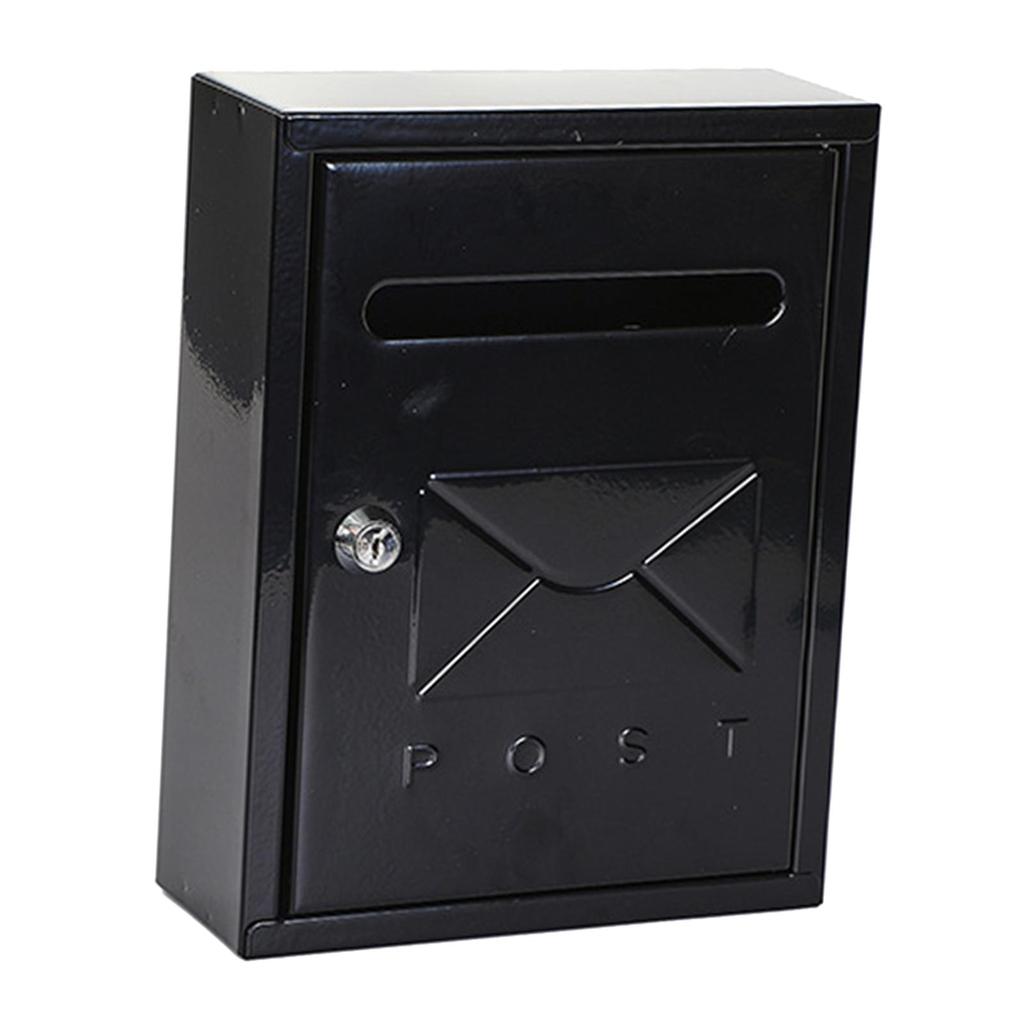Wall Mounted Locking Drop Box Mailbox Multipurpose for Envelope Heavy Duty