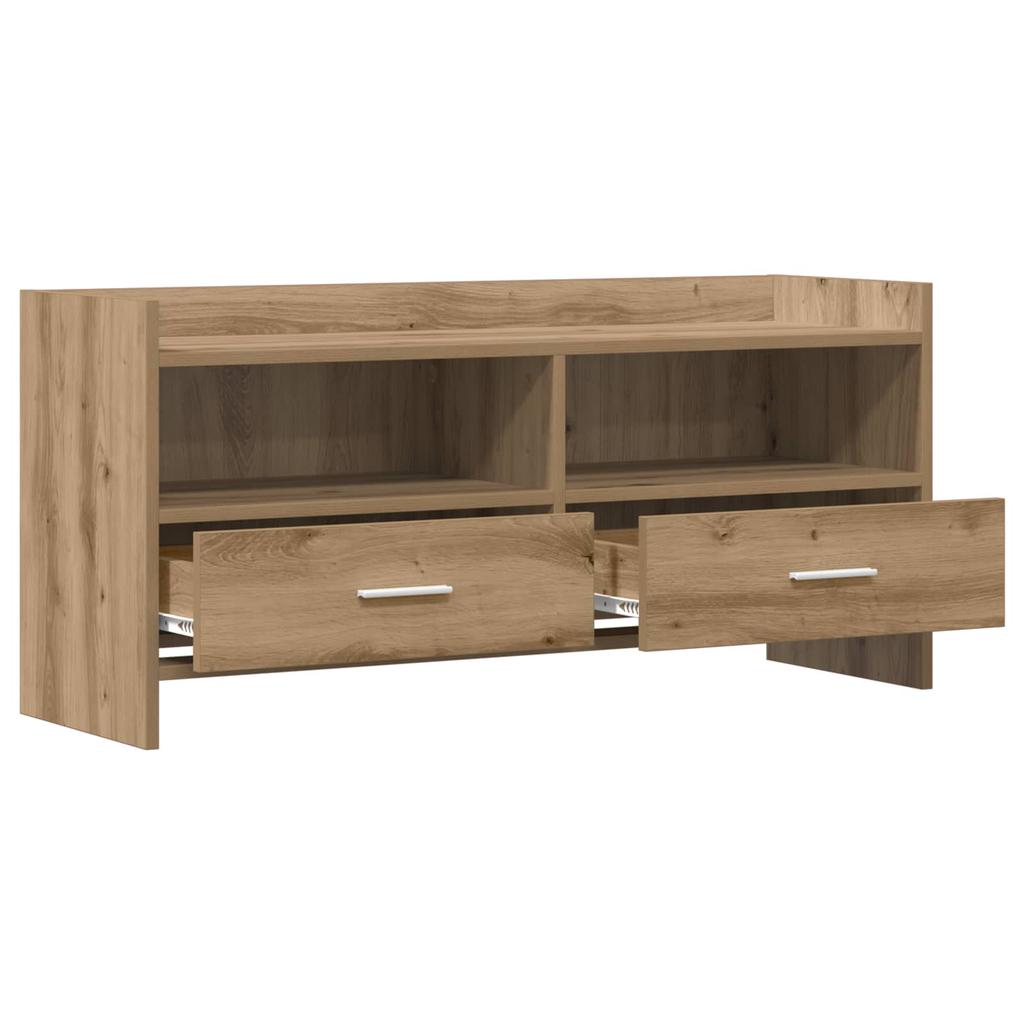 TV Cabinet 100 x 33 x 47 cm Artisan Oak Particleboard