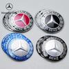 Neu Heiß 2026 4 Stück 56mm Auto Radnabenkappe Abzeichen Aufkleber Für Mercedes benz A B C E G CLA GLK KLASSE AMG W221 W212 W176 W205