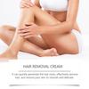 Milde Haarentfernungscreme, Und schnelle Haarentfernung, Nicht reizend, Haarentfernungscreme für glatte Haut