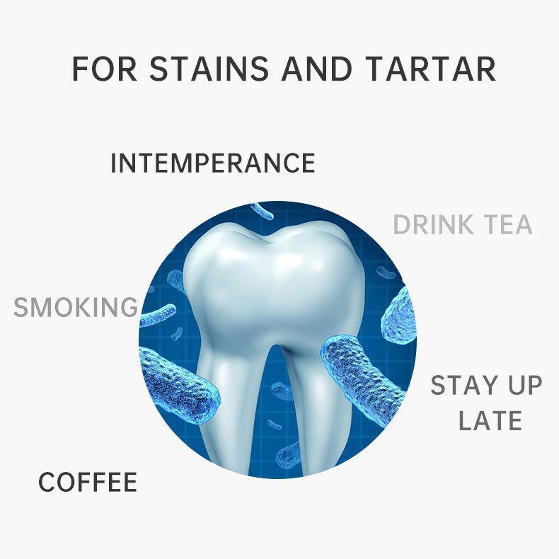 Electric Tooth Polisher & Cleaner - Whitening Toothbrush To Remove Smoke Stains & Plaque