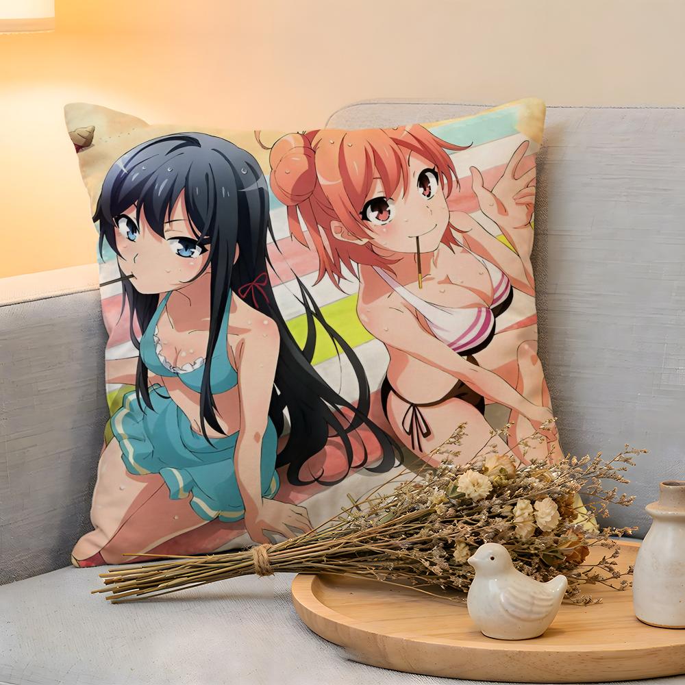 Cushion Cover  Linen  SkinFriendly Soft Decorative Case For Sofa Home Decor A Certain SScientific Railgun Pillow cover