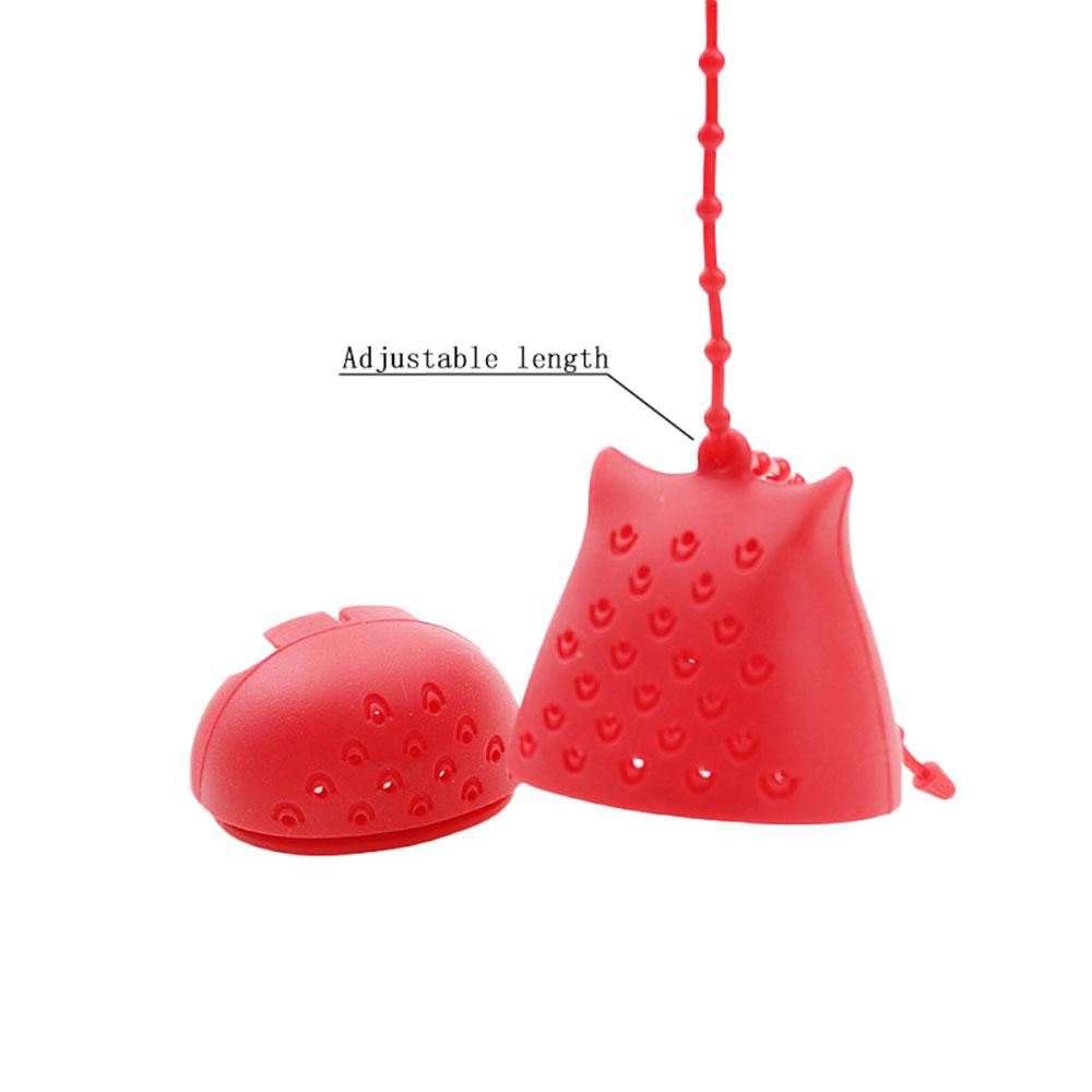 Silicone World Owl Tea Strainer Tea Bags Food Grade Silicone Leaf Tea Infuser Filter Diffuser Tea Filter Tool Teacup Accessories