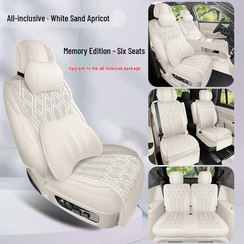 AITO M9 Suede Seat Cushions, Fit for 25 Models, All-Season, Suitable for Five/Six-Seater Cars - Car Accessories