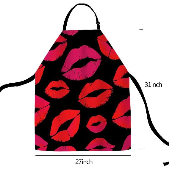 Kitchen Cooking Apron N Woman Golden Hair Apron Home Baking Chef Apron Waterproof For Women Men 31X27 Inch