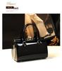 2024 Women's Rhinestone Clip Shoulder & Hand Bag – Stylish Pillow Shape In Bright Leather