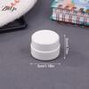 1/4PCS 3g Empty Round Containers Plastic Nail Art Cosmetic Jar Small Sample Cream Pot Nail Gel Powder Box Makeup Lotion Tool