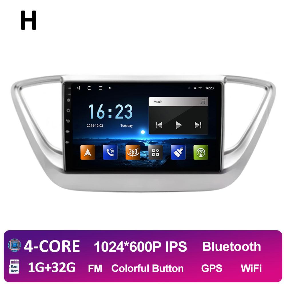 

Для Hyundai Solaris 2 Verna Accent 2017 2018 2019 2020 DSP стерео Авторадио 9 дюймов Беспроводной Carplay Вентилятор охлаждения WIFI Аксессуары