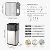 Multi-Functional Stainless Steel Knife Stand with Built-in Sharpener
