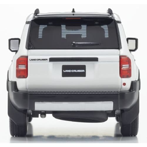 Kyosho Original Měřítko 1/43 Toyota Land Cruiser 250 ZX První edice (Perleťově bílá platina) Hotový výrobek KS03927PW1