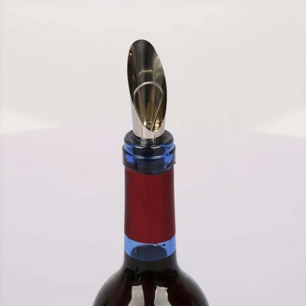 1ks ústí láhve na víno pro domácnost Uzávěr láhve červeného vína, těsnění pro skladování vína 2 v 1 těsnící uzávěr Zátky na víno nalévací