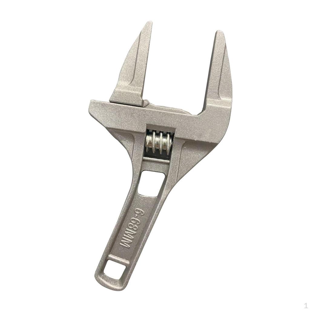 Bathroom Spanner Hand Tool Adjustable Wrench for Sink Washbasin Tube Flat mouth