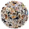 10/30/50/100PCS Cute Funny Cat Dog Meme Cartoon Stickers Decal Laptop Phone Luggage Bike Motorcycle Car Graffiti Sticker Toys