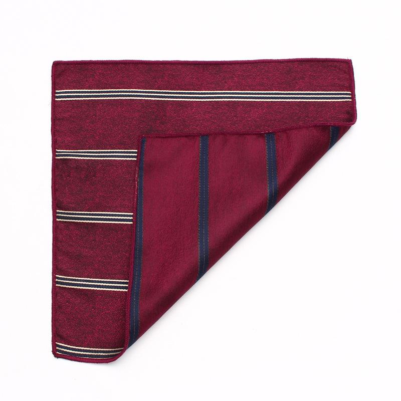 Serviette de poche pour costume pour homme, serviette carrée à carreaux rétro britannique, mariage, costume d'affaires, serviette carrée, mouchoir