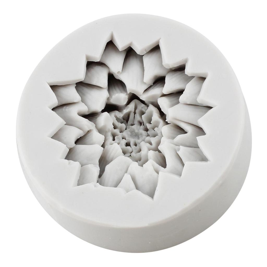 Flower Silicone Molds Sunflower Rose Chrysanthemum Flower Fondant Mold Cake Decorating Tools Cupcake Topper Candy Resin Clay Chocolate Gumpaste Mold