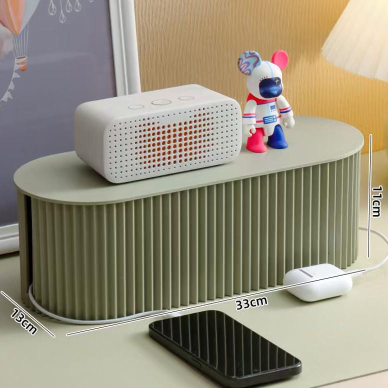 Cable Management and Charging Box for Dorms and Desktops