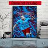 Haaland Customize Your Name Diamond Painting Round Diamond Diy Frameless Holiday Artwork Suitable For Home Office Wall Decoration