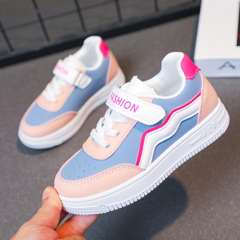 Kinder Sportschuhe Frühling und Herbst Neue Mädchenschuhe für ältere Kinder Weiche Sohle Rutschfest Schüler Vielseitige Freizeitsneaker