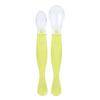 2pcs Baby Spoons Food Grade Silicone Spoons with Soft Tips Infant Feeding  Spoon Baby Utensils