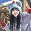 Korean Style Ear Protection Hat Cartoon Plush Pullover Hats Plush Earmuffs Cap  Cycling Riding