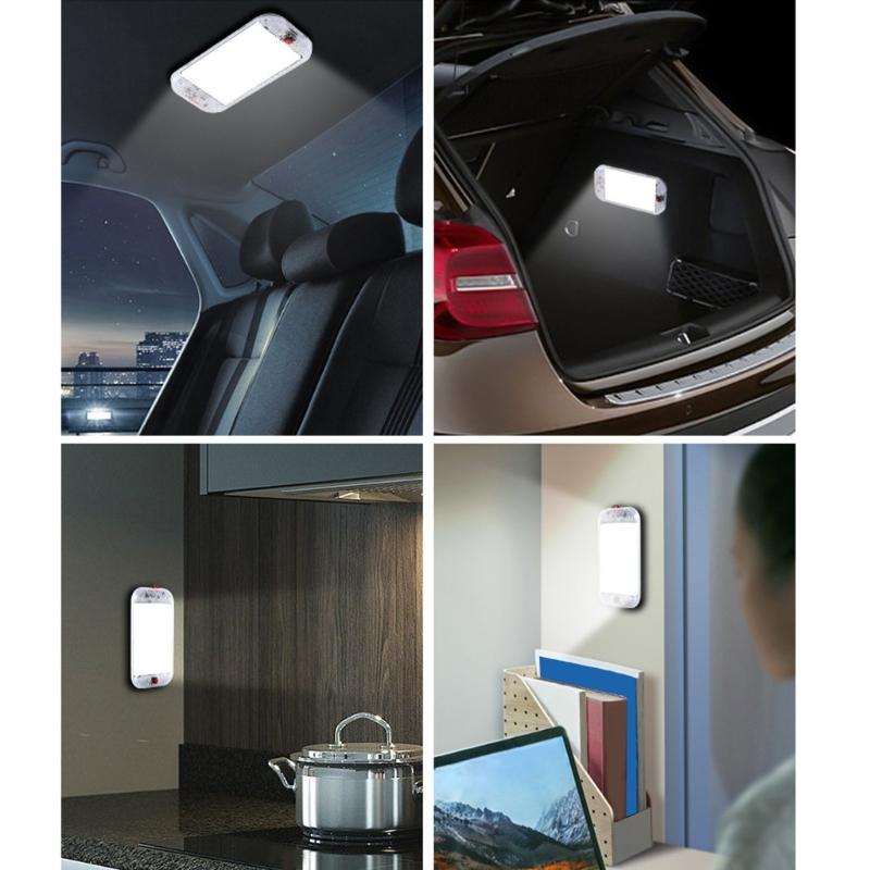 48 LED Panel Light Car Interior Reading Lamp High Brightness Cabin Lights for Truck RV Boats Camper Lights 12V-85V