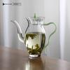 Handmade High Borosilicate Glass Narcissus Teapot
