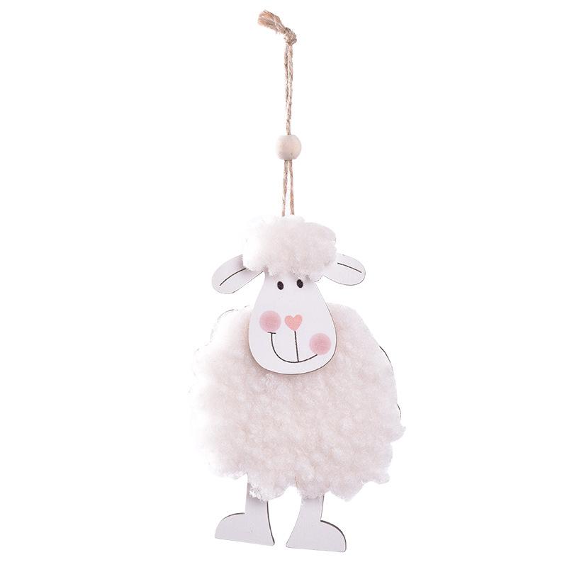New Styles, Easter Gifts, Decorative Items, Lamb Shapes, Wooden Pendants, Creative Wool Felt, Cute Lamb Pendants