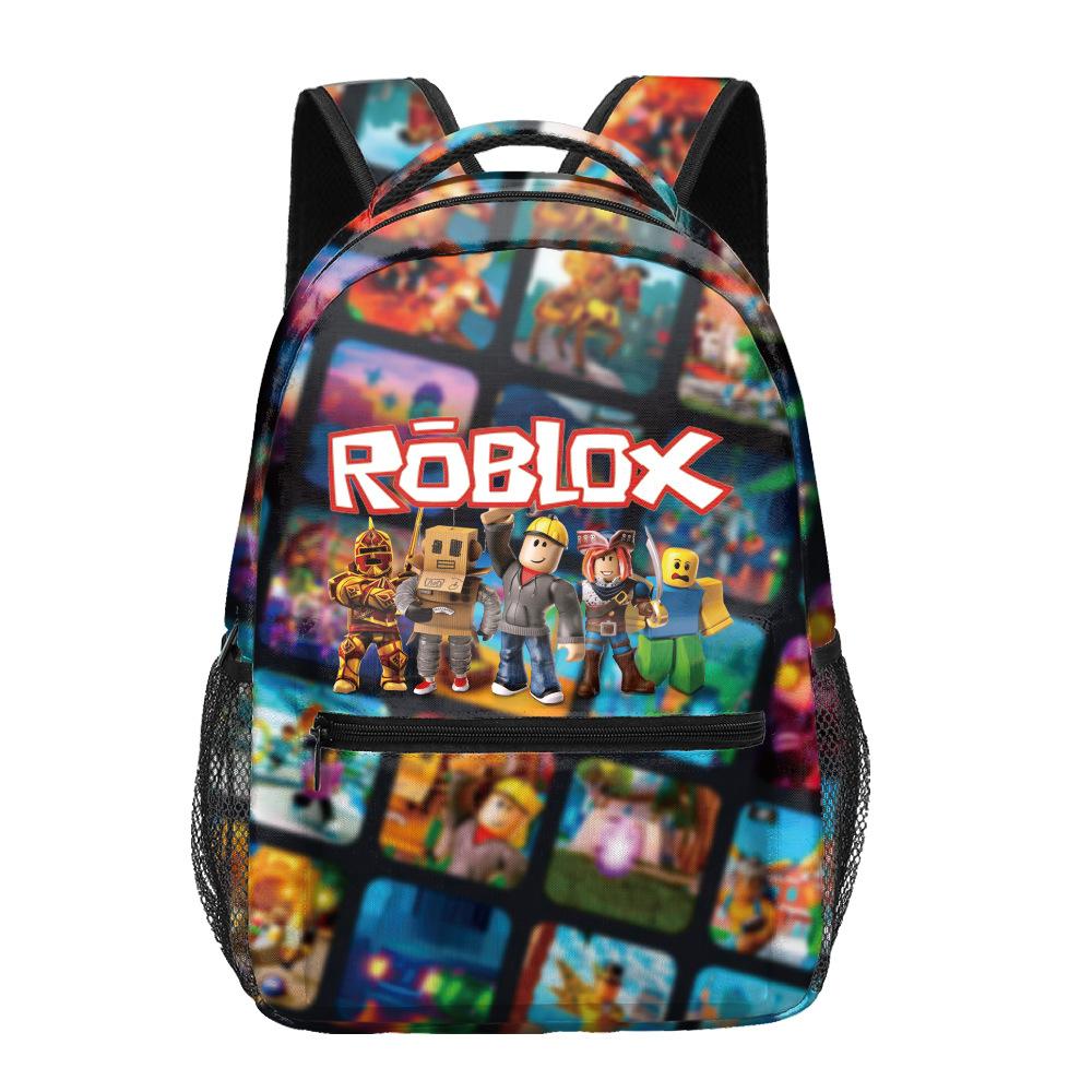 Sac à dos étudiant Roblox Sac à dos imprimé Roblox Sac à dos Mon Monde Sac à dos dessin animé anime pour enfants