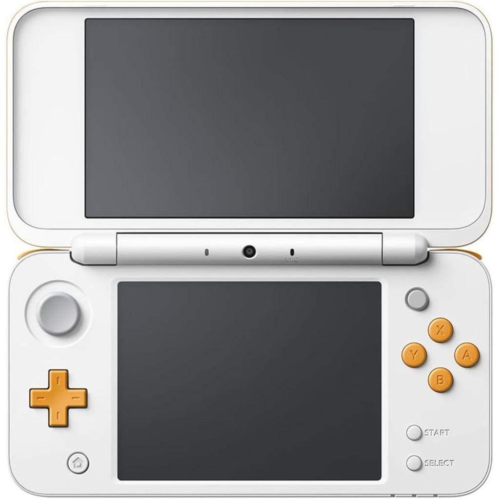 [Refurbished] New Nintendo 2DS LL [White X Orange] SD Card Formatted