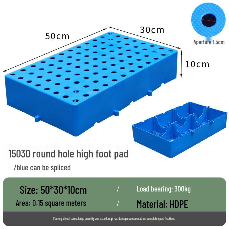 Vodotěsná plastová paletová mřížková podlahová rohož pro domácí mazlíčky a sklady