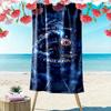Cruz Azul Print Beach Towel, Large Soft Quick Dry Towel for Beach Camping Swimming