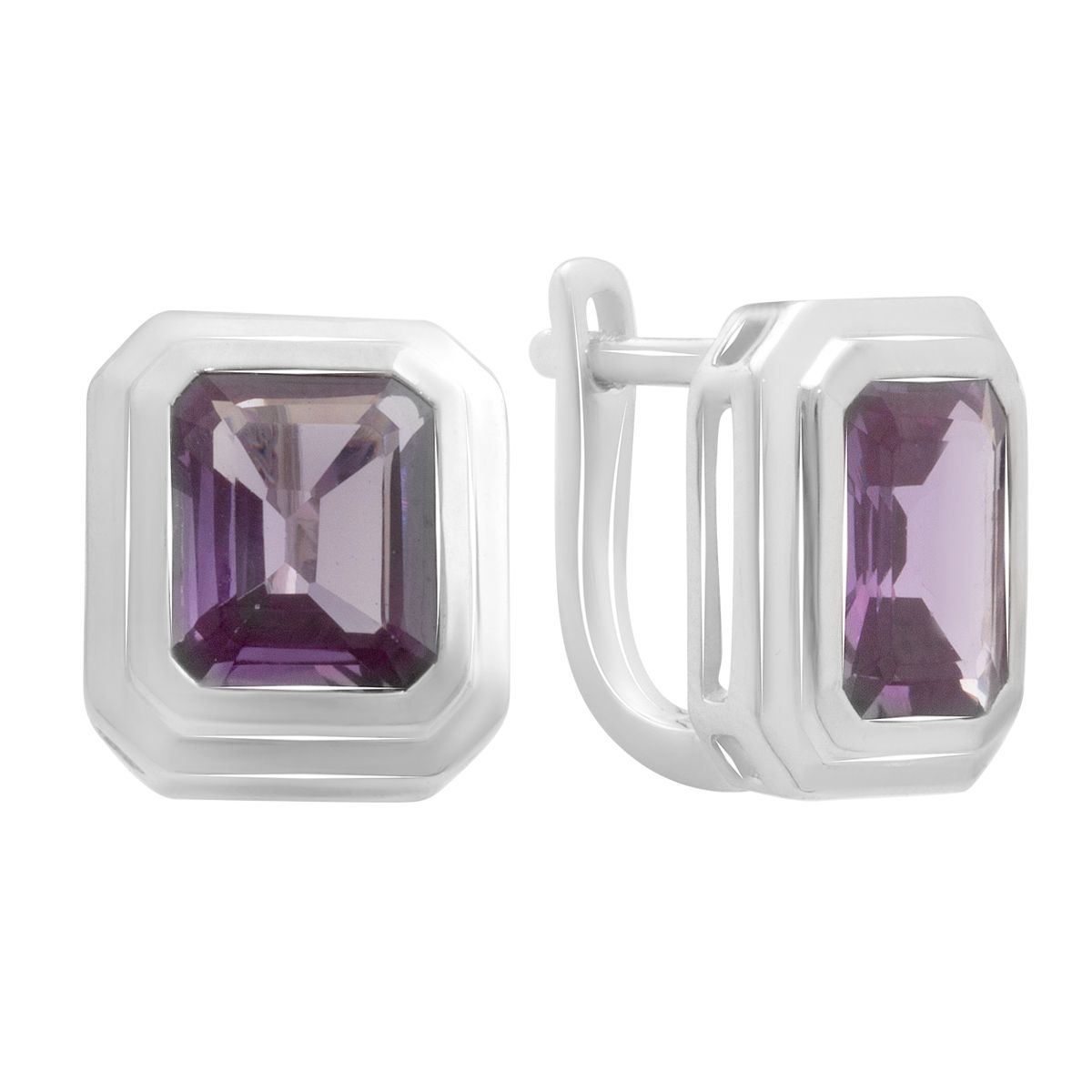

Срібні сережки з сапфіром і олександритом 7.658ct (2180234)