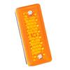 LED Side Marker Lights Amber 12V | Truck Trailer Bus Indicator Marker Lamp (6 PCS)