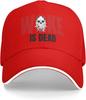 Woke Is Dead Skull Cthulhu Baseball Cap Polyester Four Seasons Trucker Hat for Unisex Adults
