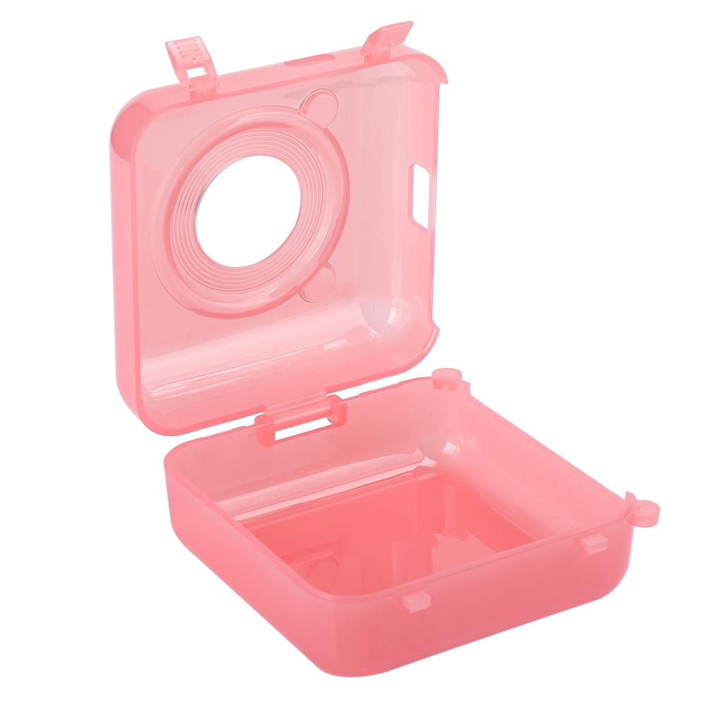 Schutzhülle PC für Peripage   Bluetooth Handy Tasche Thermisch Haftnotiz Barcode Drucker Rosa