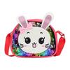 Fashionable Cute Kids Crossbody Bag With Sparkling Sequin Bunny Design